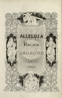 Alleluja : rocznik religijny 1840