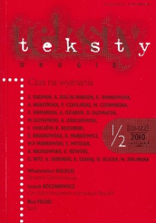 Teksty Drugie Nr 1-2 (2010)