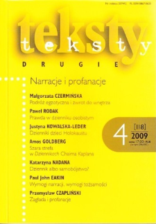 Teksty Drugie Nr 4 (2009)