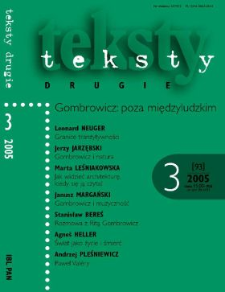 Teksty Drugie Nr 3 (2005)