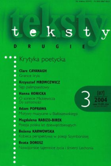 Teksty Drugie Nr 3 (2004)