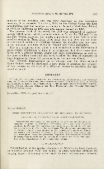 Some descriptive characters of the skull in Microtus