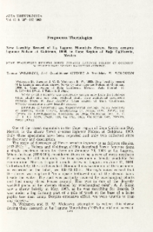 New locality record of la Laguna mountain shrew, Sorex ornatus lagunae Nelson et Goldman, 1909, in Cape region of Baja California Mexico
