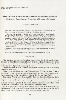 New records of Parascalops, Neurotrichus and Condylura (Talpinae, Insectivora) from the Pliocene of Poland
