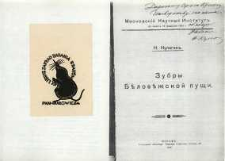 Zubry Belovežskoj Pu&scaron;či