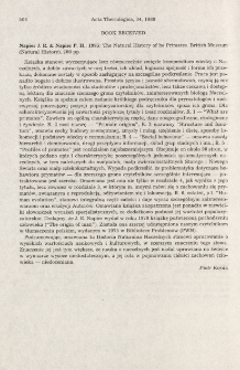 Book received. The Natural History of he Primates. British Museum (Natural History)