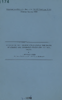 Studies of the differences between the fauna of grazed and ungrazed grassland in Tiree, Argyll