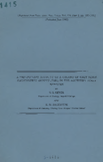 A preliminary account of a colony of grey seals Halichoerus grypus (Fab.) in the southern inner Hebrides