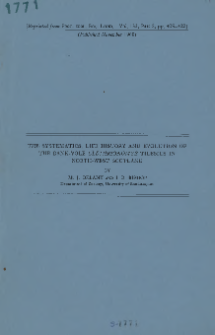 The systematics, life history and evolution of the bank-vole Clethrionomys Tilesius in north-west Scotland