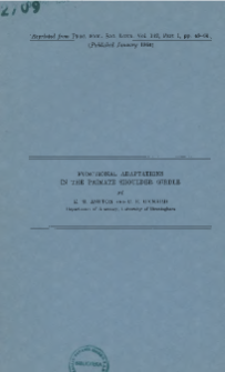 Functional adaptations in the primate shoulder girdle