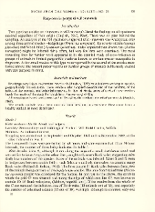 Ringworm in groups of wild mammals