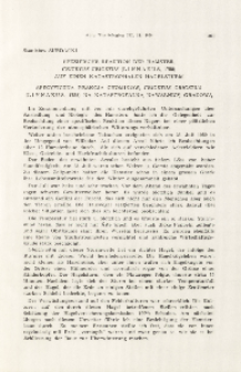 Spezifische Reaktion der Hamster, Cricetus cricetus (Linnaeus, 1758) auf einen katastrophalen Hagelstrum; Specyficzna reakcja chomik&oacute;w, Cricetus cricetus (Linnaeus, 1758) na katastrofalną nawałnicę gradową