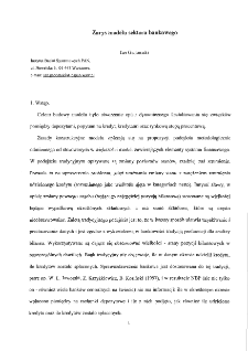 Zarys modelu sektora bankowego