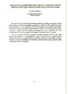 Transition to advanced market economies * Session 14 Optimization methods