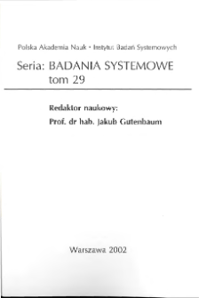 Analityczny hierarchiczny proces decyzyjny: nierozmyte i rozmyte por&oacute;wnania parami * Szeregowanie czynnik&oacute;w z wykorzystaniem metody por&oacute;wnywania parami dla danych ostrych