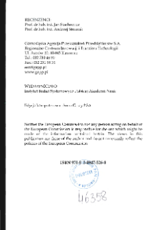 Wdrażanie innowacji w gospodarce wodociągowej * Innowacje zarządcze * Znaczenie sieci innowacji i transferu technologii w procesie pozyskania i wdrażania innowacji na przykładzie Enterprice Europe Network