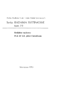 Symulacyjne metody analizy sterowanych wielozbiornikowych systemów wodnych * Przykłady wyników symulacji