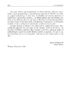 Multiple criteria methodologies for tackling hard decision making problems. Preface