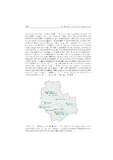 Identifying main center access hubs in a city using capacity and time criteria. The evolutionary approach