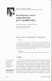 Enzymatic synthesis of oligosaccharides by exoglycosidases