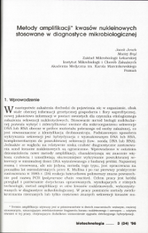 Nucleic acids amplification methods used in microbiological diagnosis