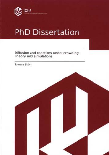 Diffusion and reactions under crowding: Theory and simulations