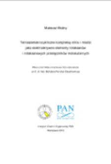 Tetraazamakrocykliczne kompleksy niklu i miedzi jako elektroaktywne elementy rotaksan&oacute;w i rotaksanowych przełącznik&oacute;w molekularnych