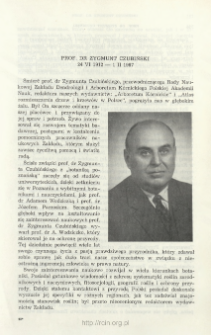 Professor Dr. Zygmunt Czubiński