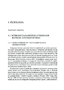 Wybrane zagadnienia z fizjologii wzrostu generatywnego