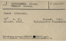 Alphabetical library catalog