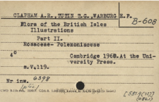 Alphabetical library catalog
