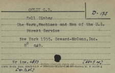 Alphabetical library catalog