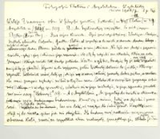 Filozofia Platona i Arystotelesa : Zima 1906/7. 1 g.[odzina] tyg.[odniowo] od 6 do 7 wieczorem. 1.Semestr zimowy