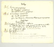 Zarys psychologii.1. Część I. Kolegium 4 godzinne, Zima 1907/8