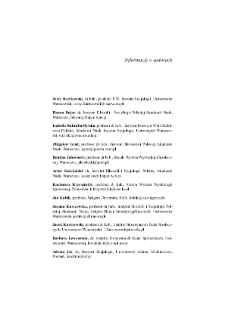 Informacje o autorach