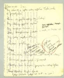 Gł&oacute;wne Zasady Nauk filozoficznych : Wykład dwugodzinny, I. II. III. trymestr 1926/7. 3. Notatki i uwagi do wykład&oacute;w