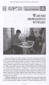Warunki prowadzenia wywiadu