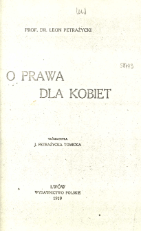 O prawa dla kobiet