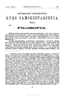 Filozofia. Cz. 14