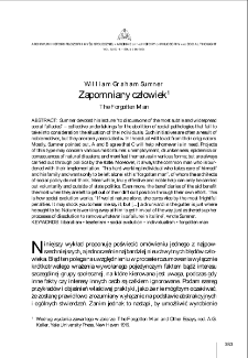 Zapomniany człowiek = The Forgotten Man