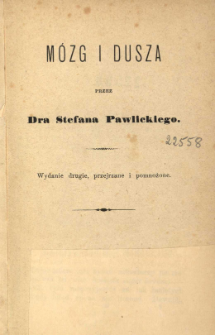 M&oacute;zg i dusza