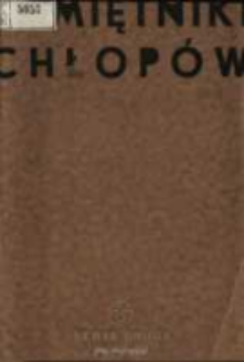 Pamiętniki chłop&oacute;w. Serja 2