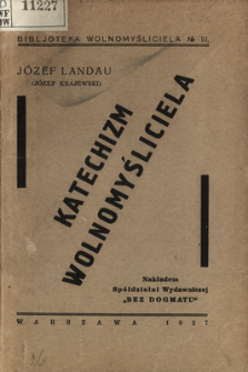 Katechizm wolnomyśliciela