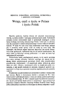Wstęp, czyli o życiu w Polsce i życiu Polski