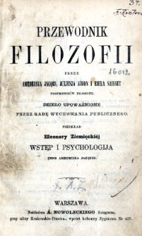 Przewodnik filozofii. Cz. 1
