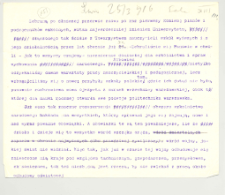 Przemówienie na posiedzeniu Komisji Planów i Podręczników SzkolnychTowarzystwa Nauczycieli Szkół Wyższychwe Lwowie 25 marca 1916 r.