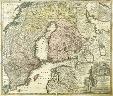 Regni Sueciae in omnes suas Subjacentes Provincias accurate divisi Tabula Generalis
