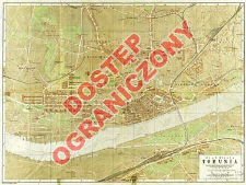 Plan miasta Torunia