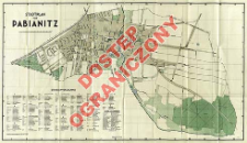 Stadtplan von Pabianitz