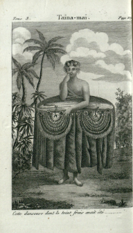 Voyages du capitaine Cook, dans la mer du Sud, aux deux p&ocirc;les, et autour du monde, premier, second et troisi&egrave;me : accompagn&eacute;s des relations de Byron, Carteret et Wallis et d'une notice, ou nouveaux d&eacute;tails extraits de diff&eacute;rens voyages plus r&eacute;cens [...] de 1764 &agrave; 1804. T. 3